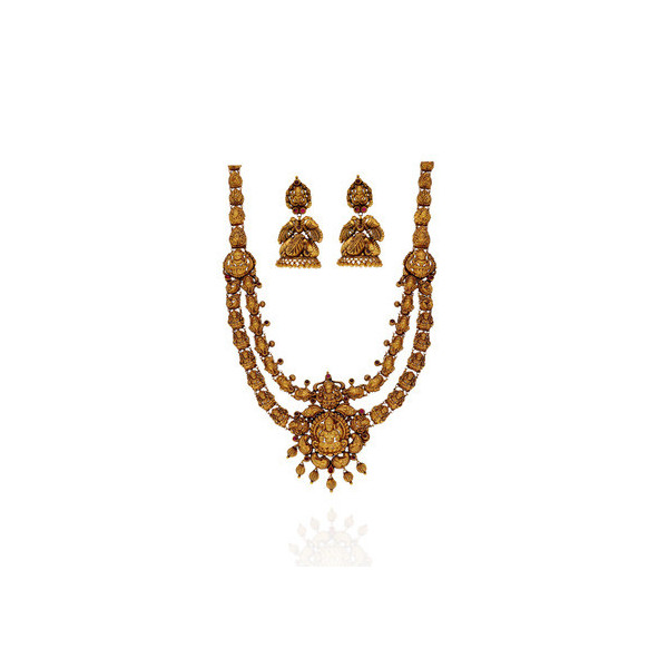 Timeless Tradition The Beauty of Gold Temple Long Set