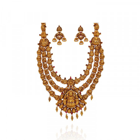 Temple Elegance Exquisite Gold Long Sets for Every Occasion