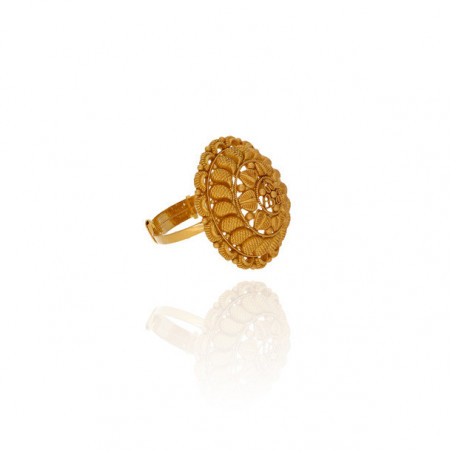 The Golden Hour Cocktail Ring