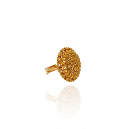 Gold Cocktail Ring for the Fashion-Forward