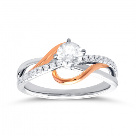 Radiant Reflections Diamond Ring