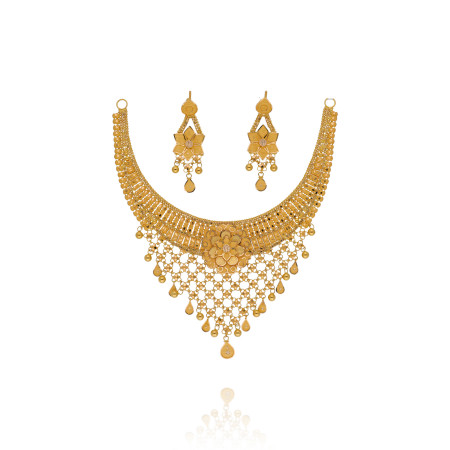 Starlight Luxe Gold Necklace Set