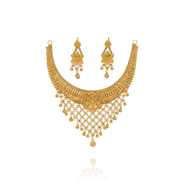 Starlight Luxe Gold Necklace Set