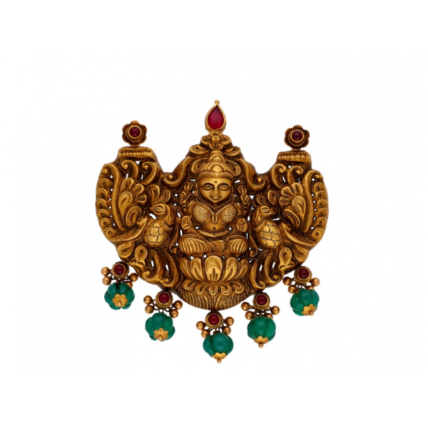 Divinity in Gold Temple Pendant