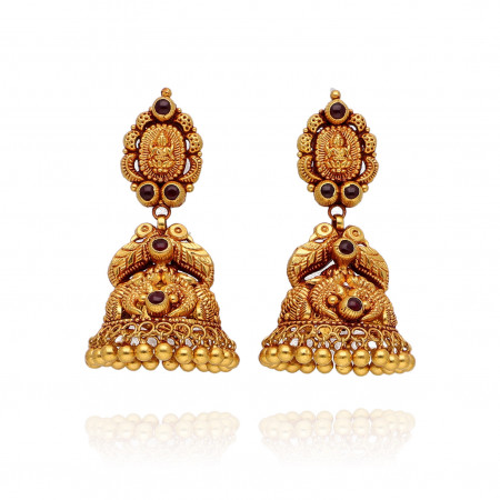 Aura of the Ancients Gold Temple Jhumki