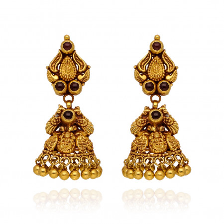 Golden Halo Sacred Whispers of Gold Jhumki