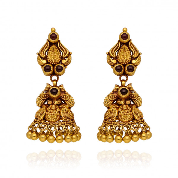 Golden Halo Sacred Whispers of Gold Jhumki