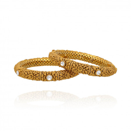 Golden Horizon Legacy Gold Bangles with Timeless Beauty