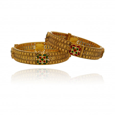 Eternal Glow of Golden Bangles Jewelry for Every Woman