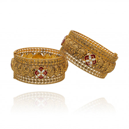 Golden Bliss Timeless Collection of Luxurious Bangles