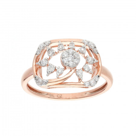 Shimmering Romance Diamond Ring