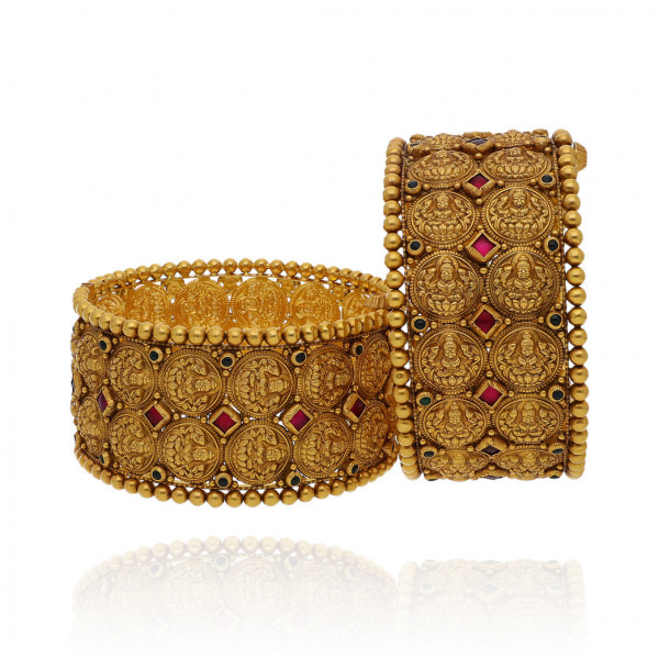 Temple Bangles Beyond Beauty Golden Wonders