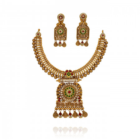 Golden Heritage Antique Gold Necklace