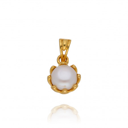 Timeless Charm Gold Pendants with Pearl