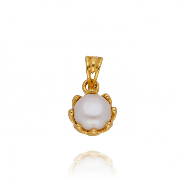 Timeless Charm Gold Pendants with Pearl