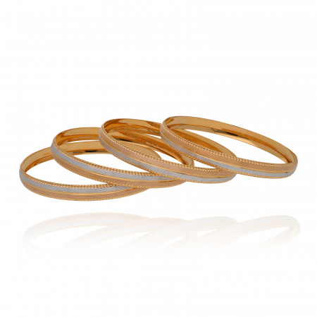 Golden Essence Bangles That Define Elegance