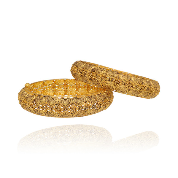 Gilded Love Signature Gold Bangles