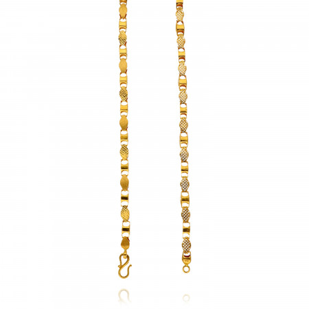 Sleek & Stylish Contemporary Gold Chain