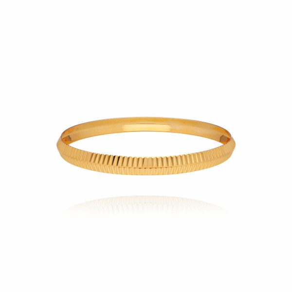 Divine Forge Gold Kada for Men