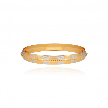 Vanguard Glow Gold Kada for Men