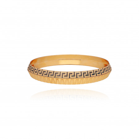 Gilded Might Gold Kada for Men