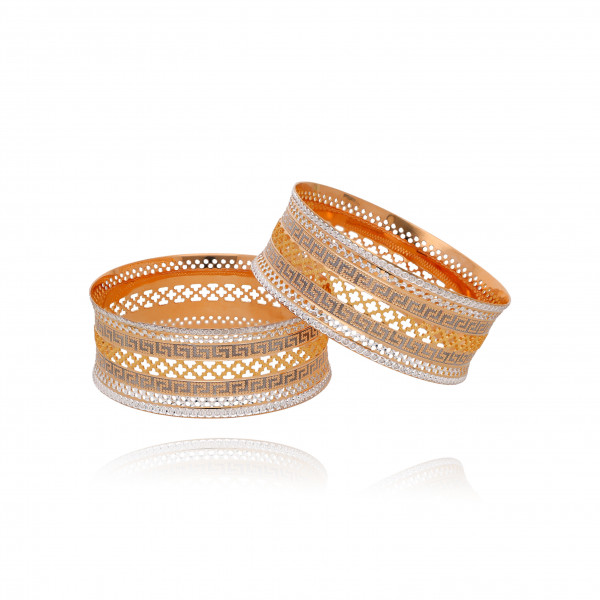 Opulent Grace Gold Bangles for Women