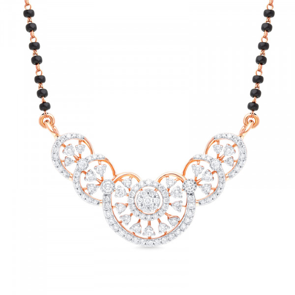 Illuminated Affection Diamond Mangalsutra