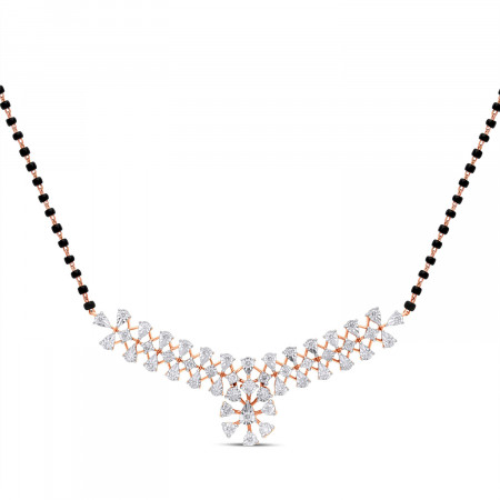 Glistening Commitments Diamond Mangalsutra