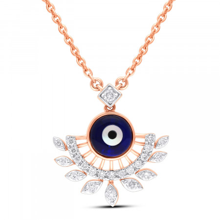 Evil Eye Diamond Pendant