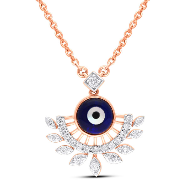 Evil Eye Diamond Pendant