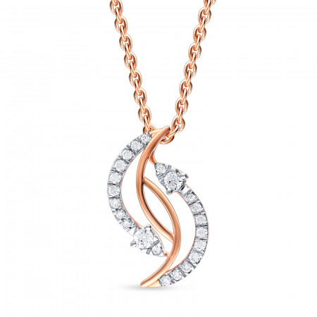 Dazzling Aura Diamond Pendant