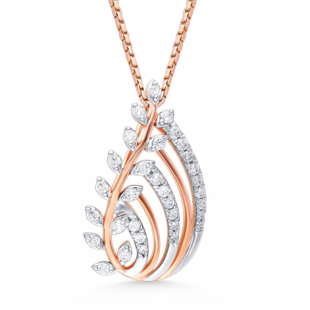 Astral Beauty Diamond Pendant and Earring Set