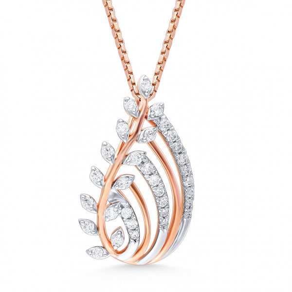 Astral Beauty Diamond Pendant and Earring Set