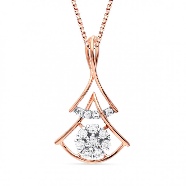 Nebula Essence Diamond Pendant with Earring Set