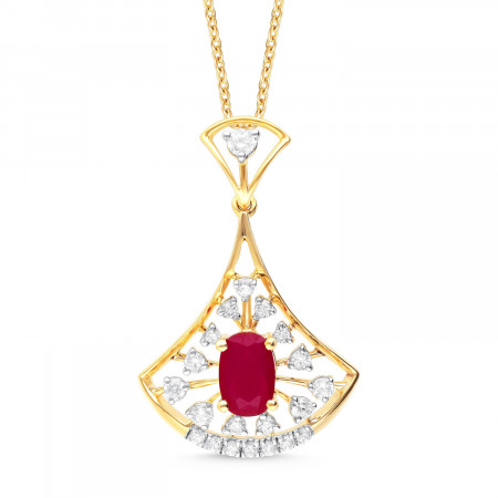 Whispers of Light Diamond Pendant with Earring set