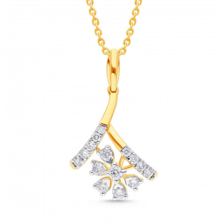 Glimmering Bliss Pendant with Earring Set