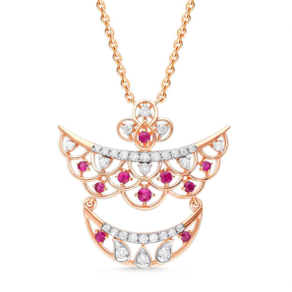 Prism of Dreams Diamond Pendant with Earring Set