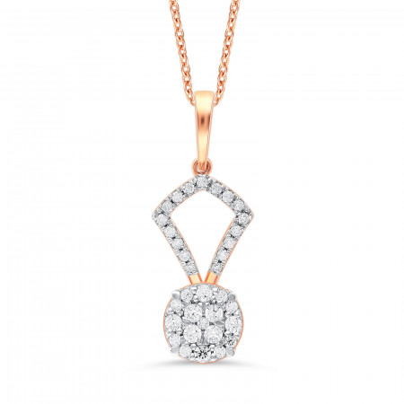 Aurora Tranquility Diamond Pendant Set