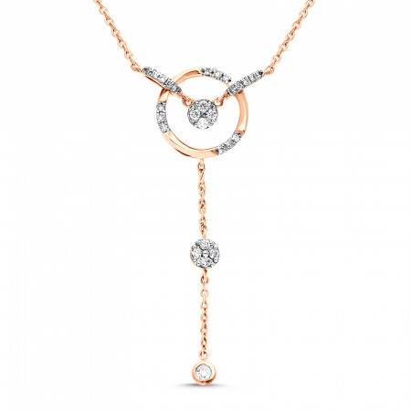 Charmed Luminescence Diamond Pendant with Earring Set