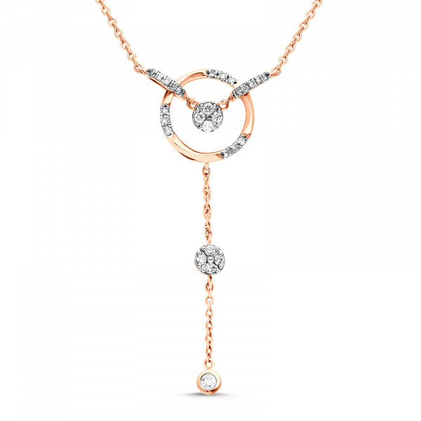 Charmed Luminescence Diamond Pendant with Earring Set