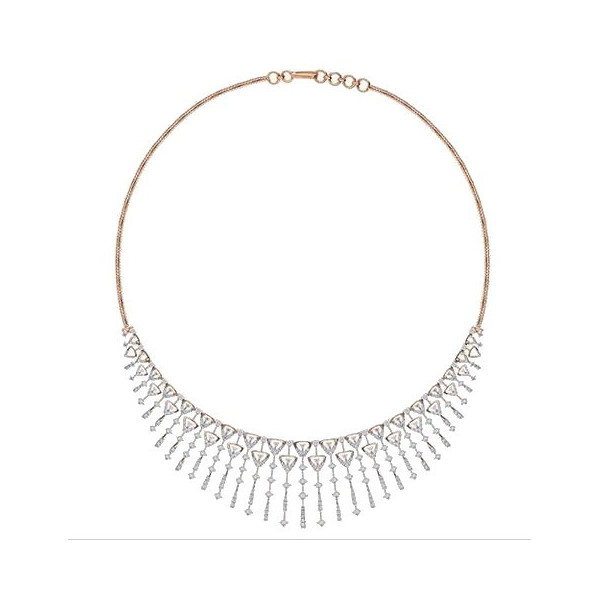 Celestial Elegance Diamond Necklace Set