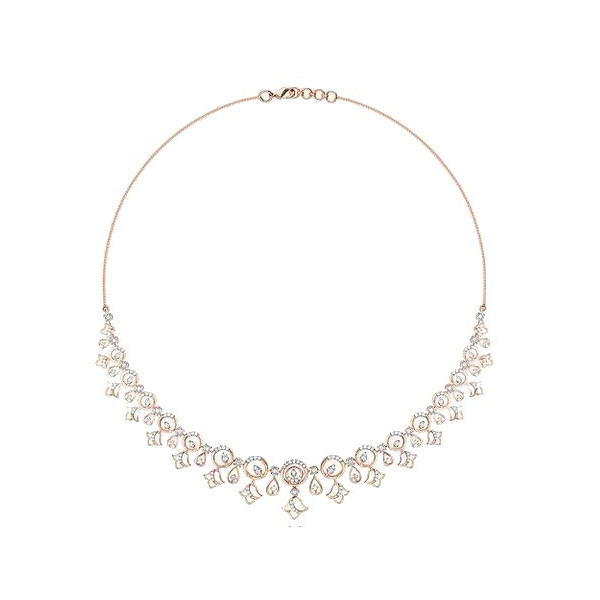 Dewdrop Diamond Necklace Set