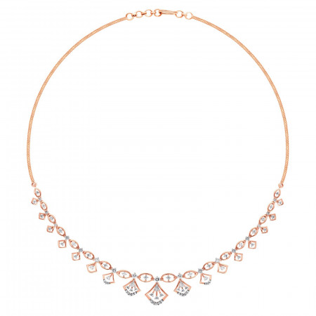 Sparkling Reverie Diamond Necklace Set