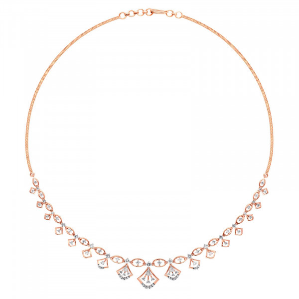 Sparkling Reverie Diamond Necklace Set