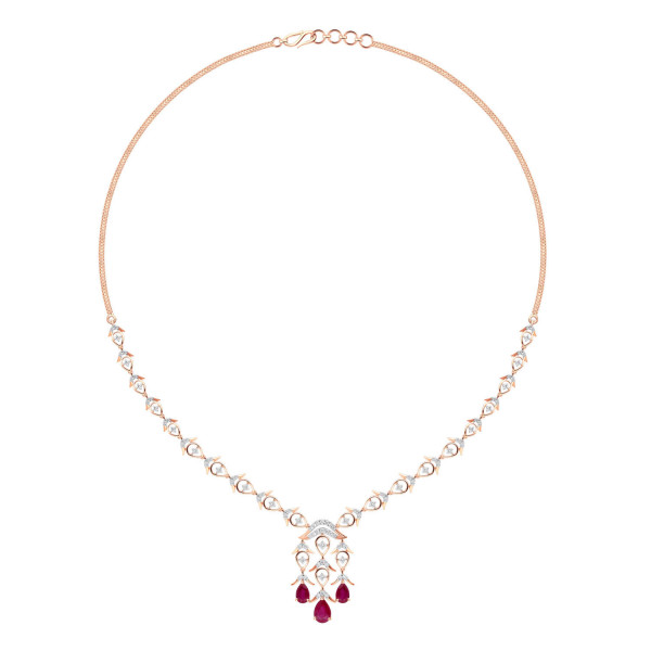 Jewel of the Night Diamond Necklace Set