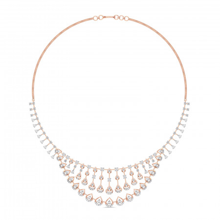 Moonlit Garden Diamond Necklace Set