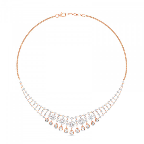 Shimmering Whimsy Diamond Necklace Set