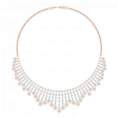 Seraphic Sparkle Diamond Necklace Set