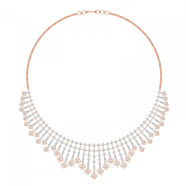 Seraphic Sparkle Diamond Necklace Set