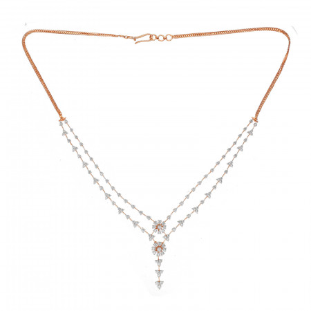 Mystical Radiance Diamond Necklace Set